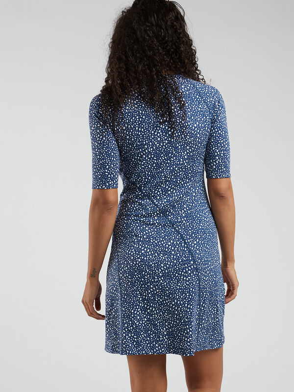 Sayonara Cafe Sleeve Dress - Dots, , original
