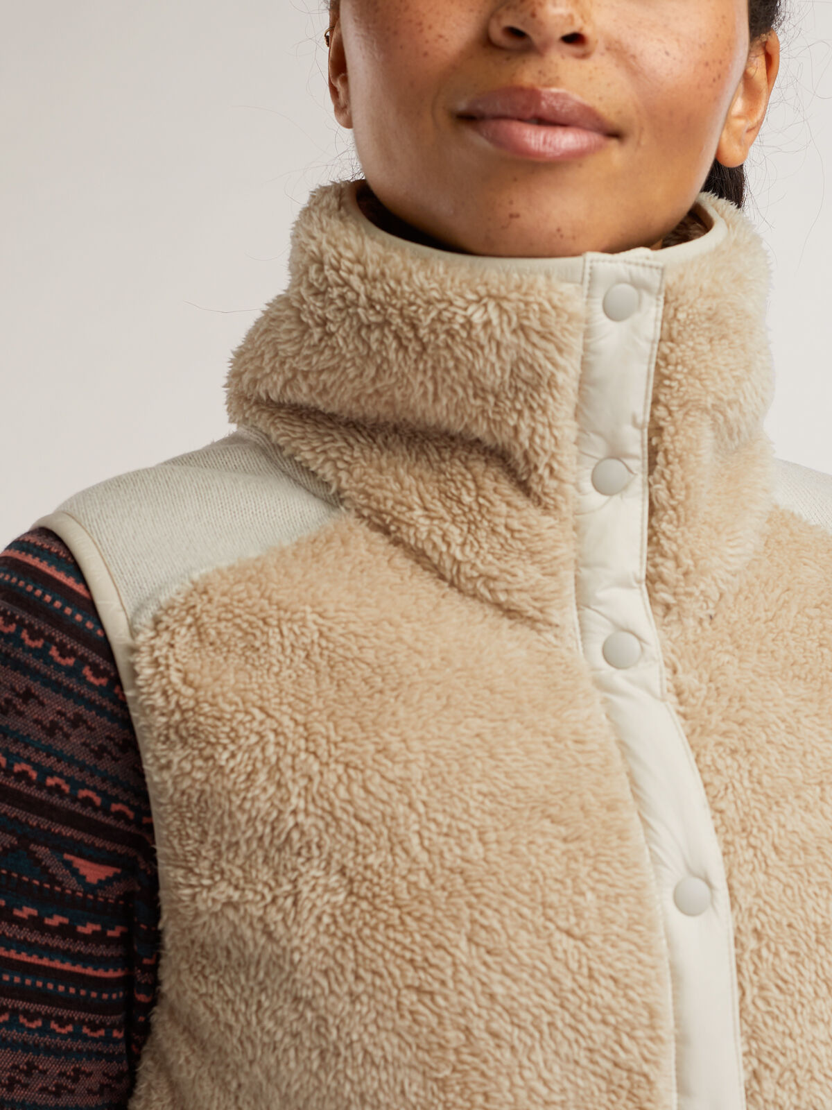 Indyeva Women's Mezcla Cozy Insulated Vest Dress