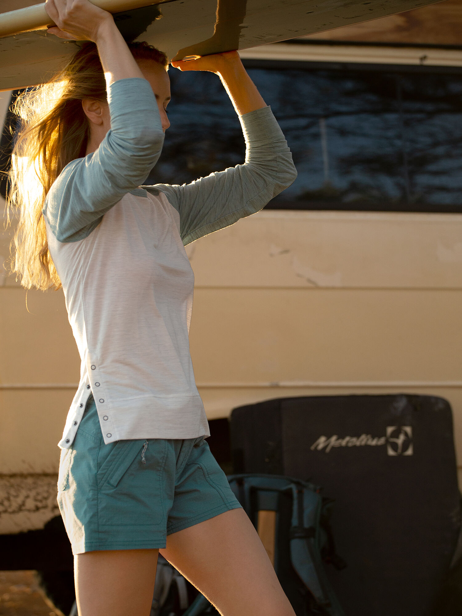 Cipher Sunblocking Long Sleeve Tee, , model