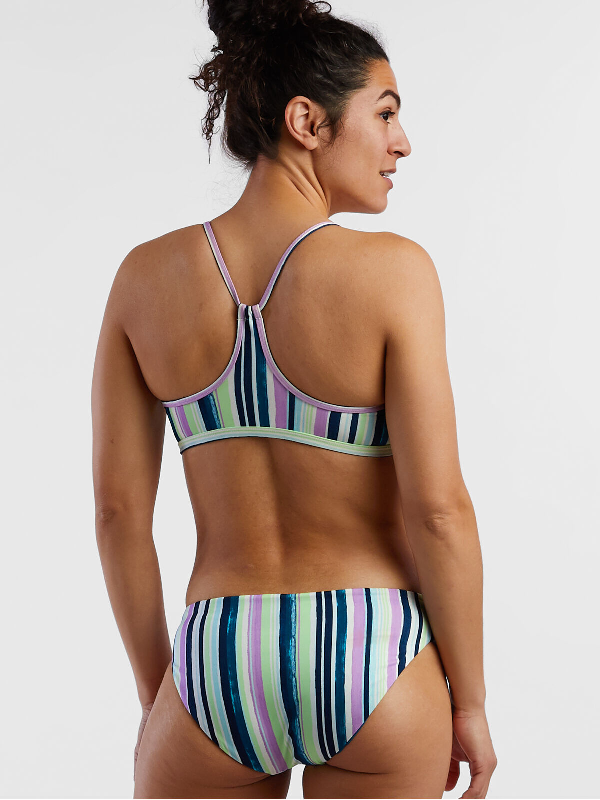 Hit summer best sale stripe bikini set