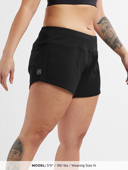 Obsession Running Shorts 4": Image 3