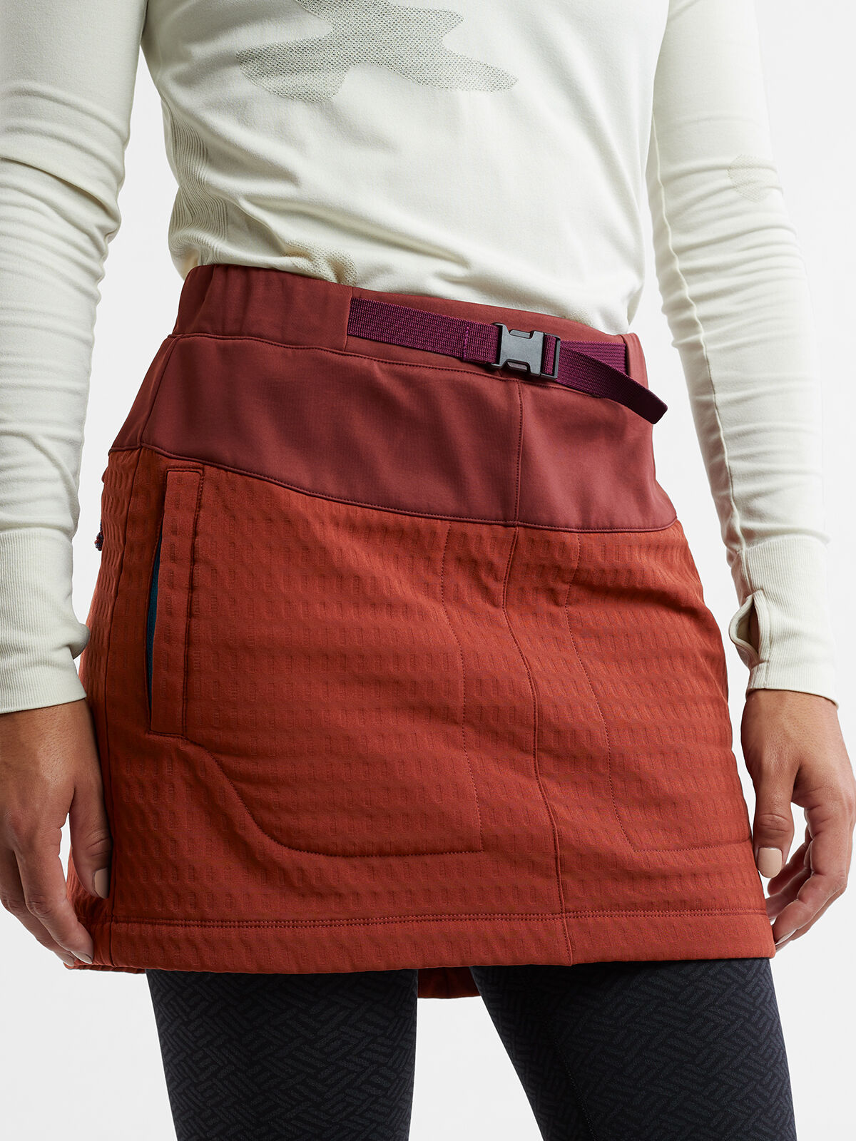 Grid skirt shop