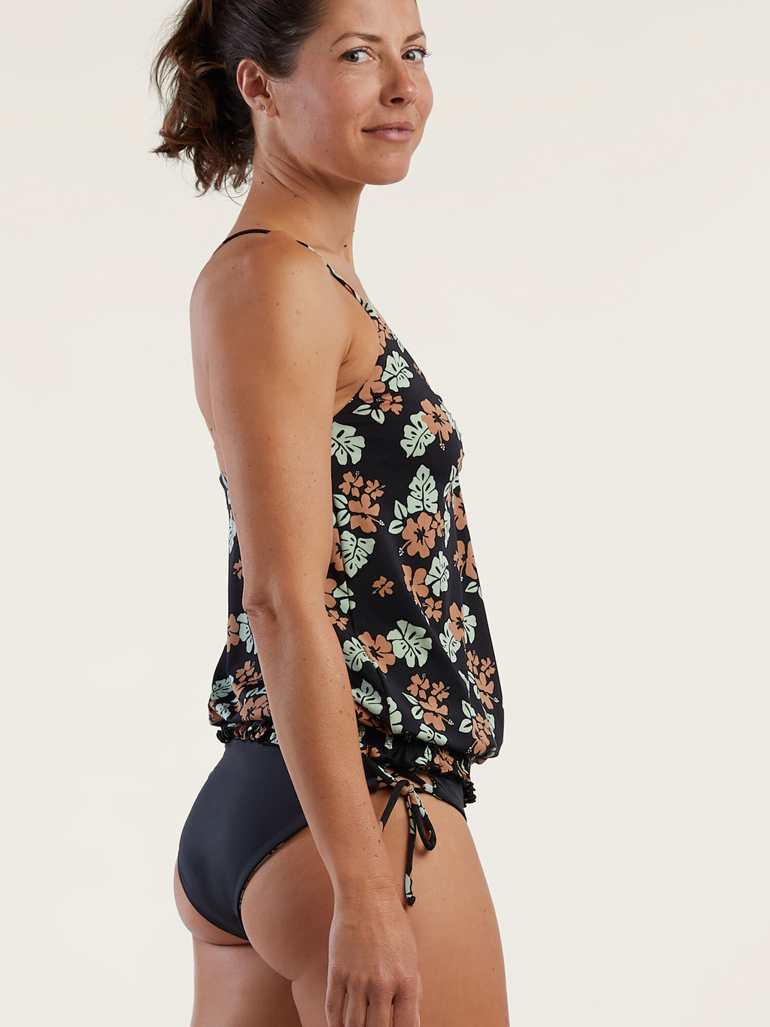 Steady Blouson Tankini Top - Kona, , original