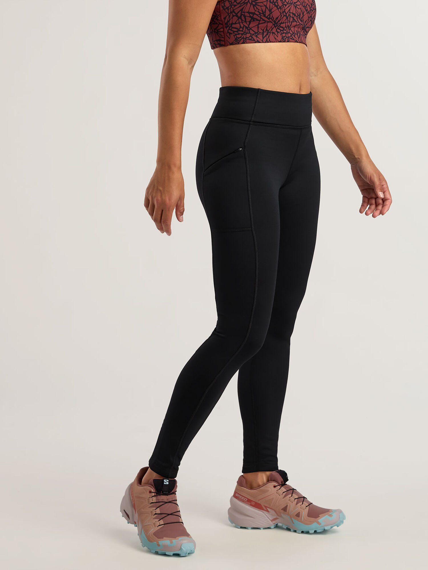 Crash Fleece Lined Tights - Long, , original