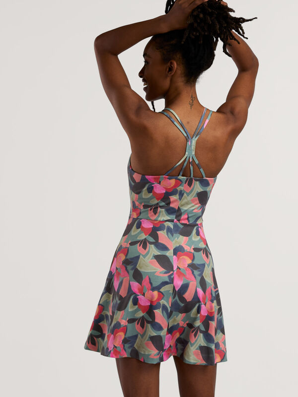 Built-in Bra Dress with Pockets: Surefire