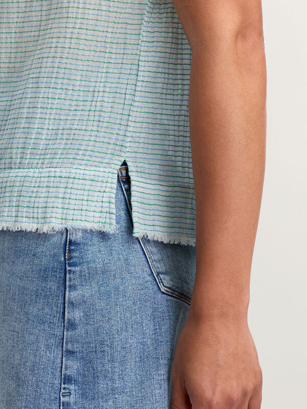 Moorea Gauze Sleeveless Top, , original