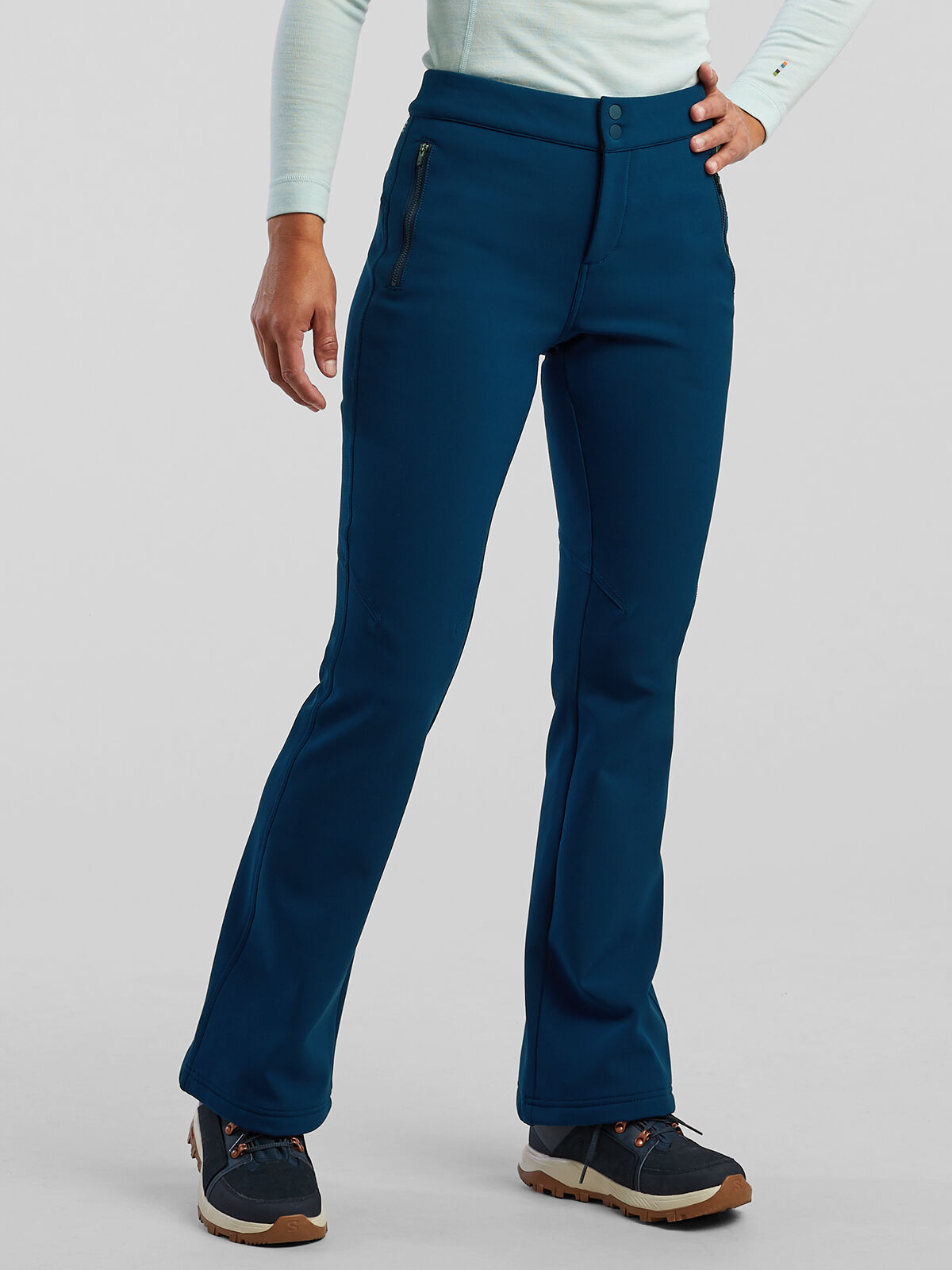 Slim Stretch Marle Tailored Pant - Winter White - Slim Stretch Marle  Tailored Pant | Suit Pants | Politix