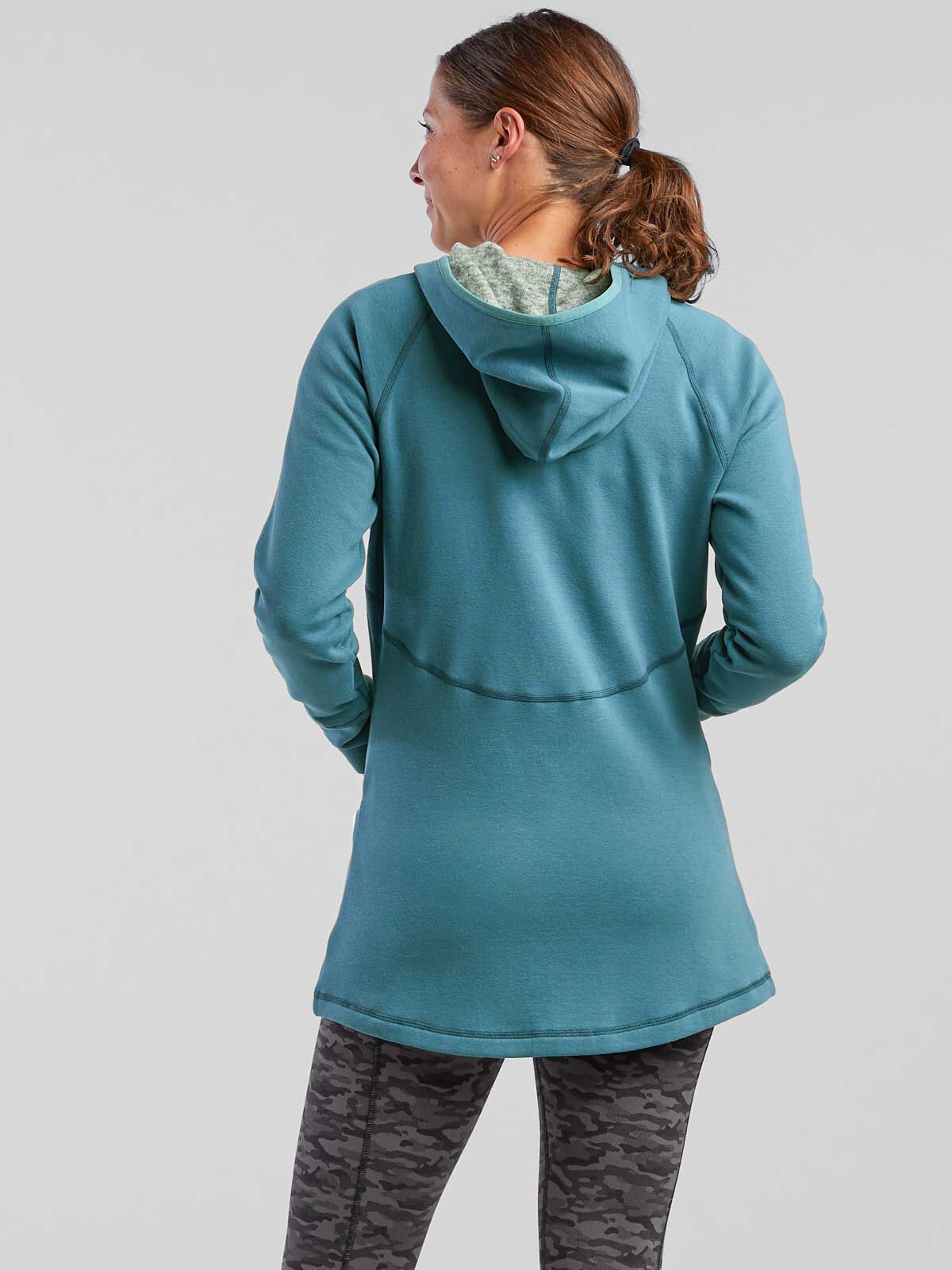 Tunic Hooded Sweatshirt Mighty Title Nine