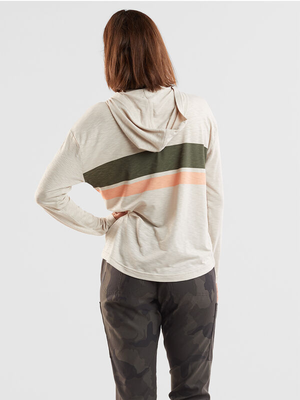 Ravine Hiking Long Sleeve Hoodie - Stripe, , original