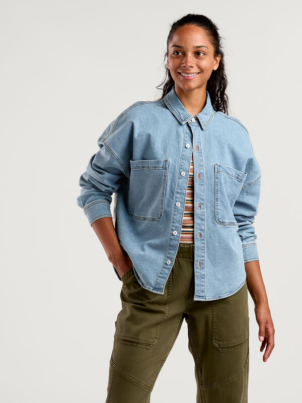 Ripton Hayai Performance Denim Long Sleeve Shirt