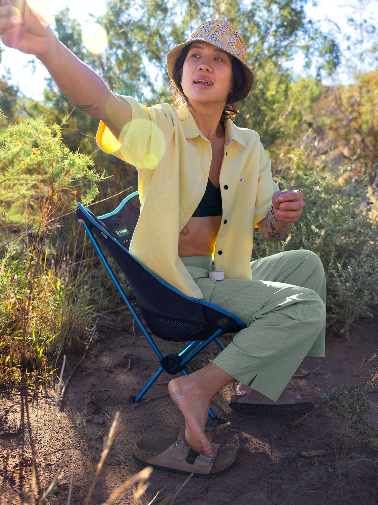 Sesia Short Sleeve Corduroy Shirt, , model