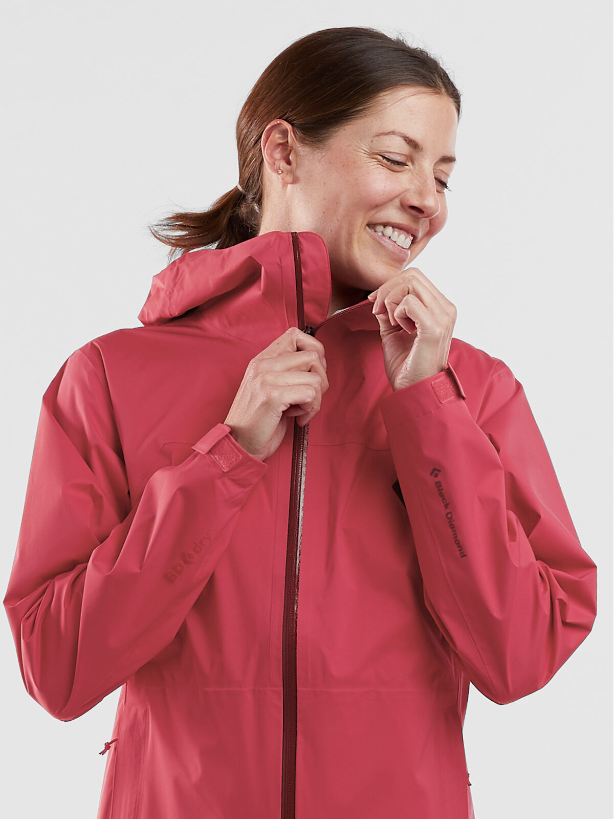 Women's Hooded Rain Jacket: Squall | Title Nine