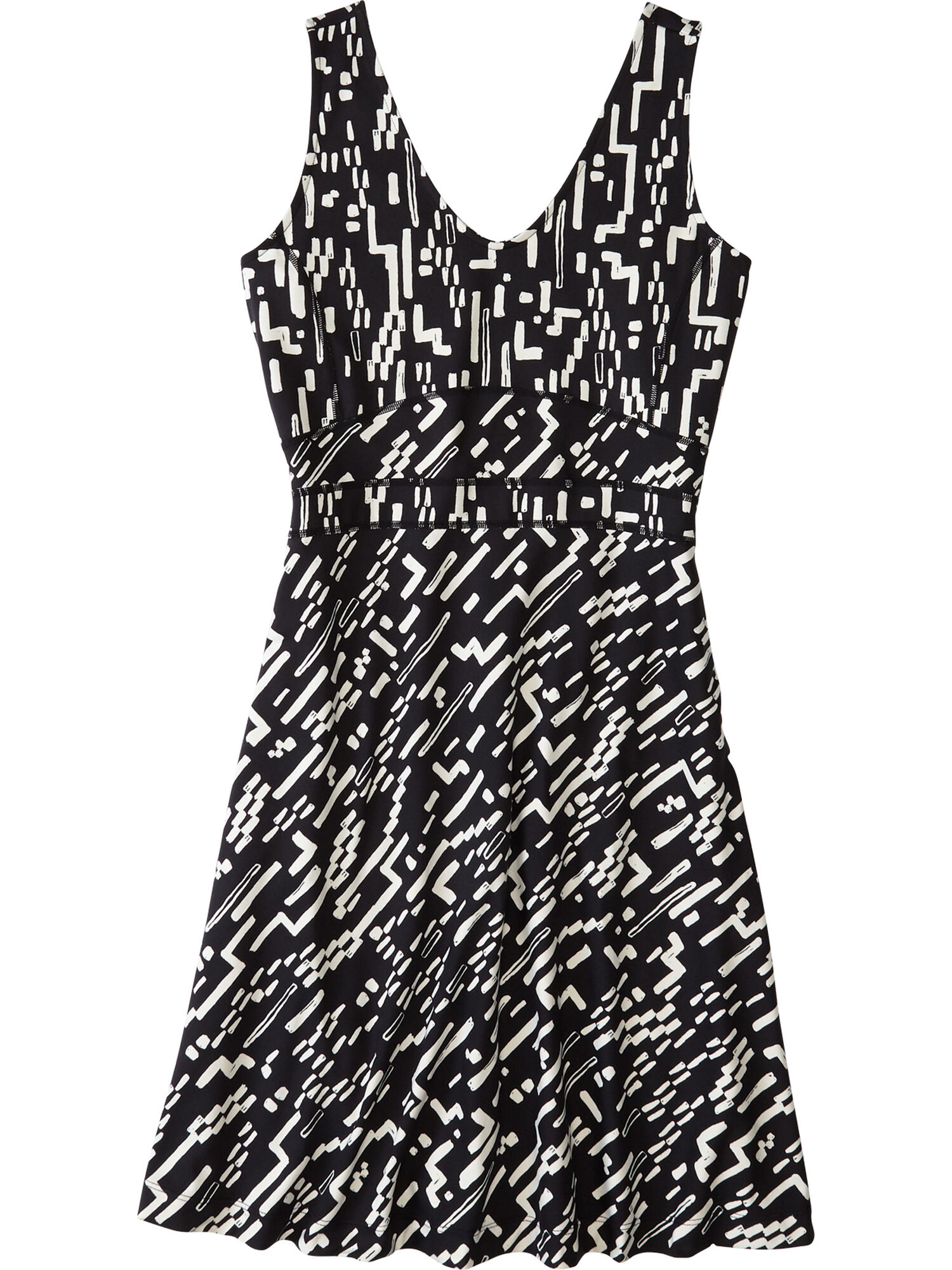 Dream V Neck Dress - Desert Path, , original