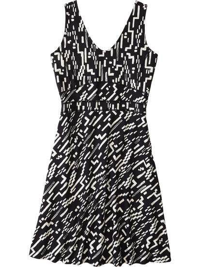 Dream V Neck Dress - Desert Path, , original