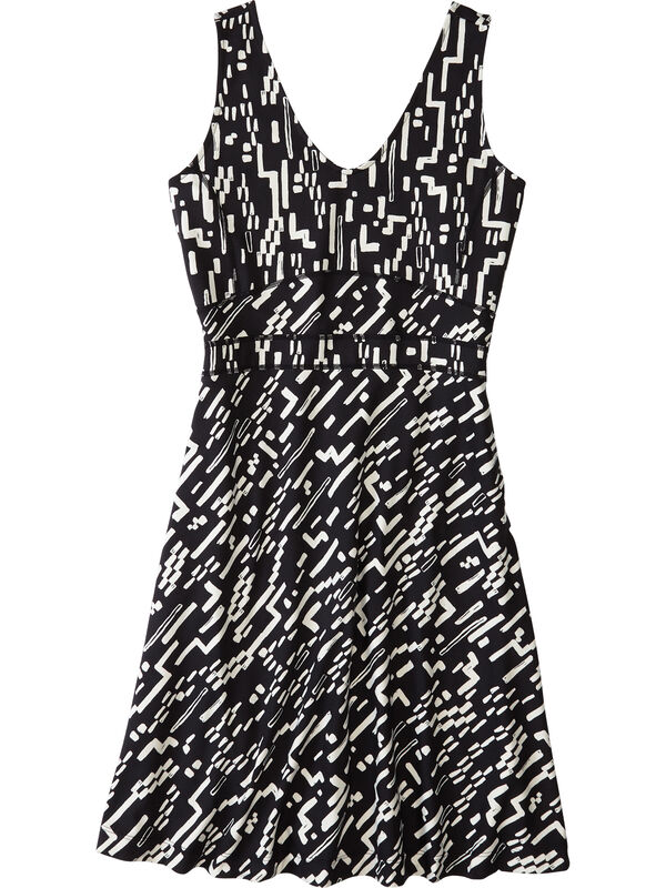 Dream V Neck Dress - Desert Path, , original