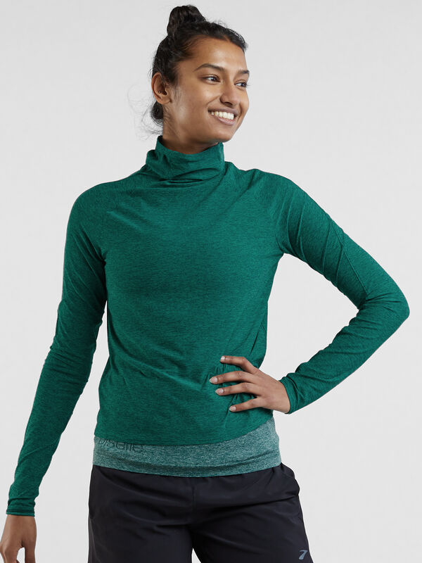 First Mile Funnel Neck Pullover, , model