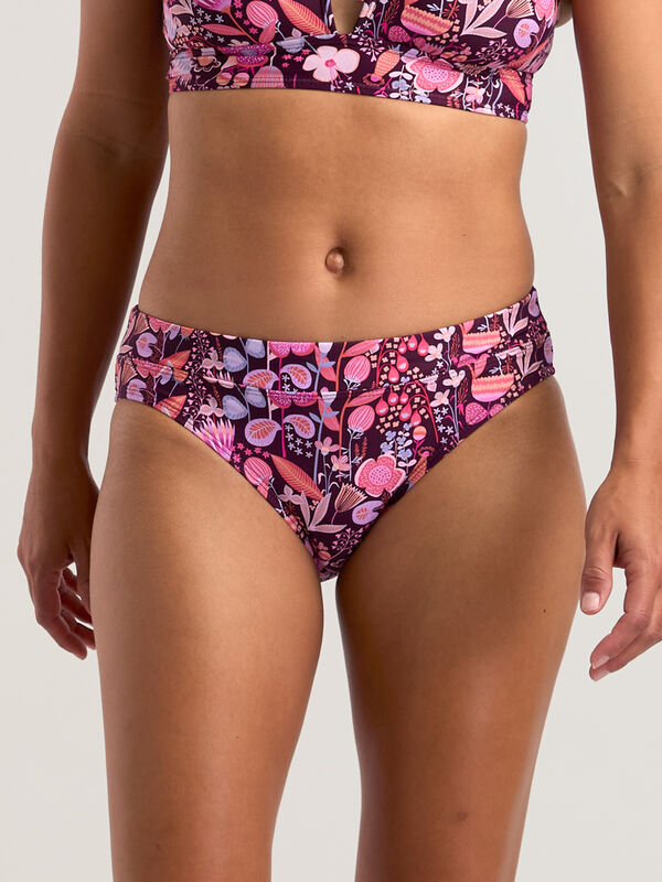 Lehua Bikini Bottom &ndash; Women&rsquo;s Mid-Rise Swim Bottom