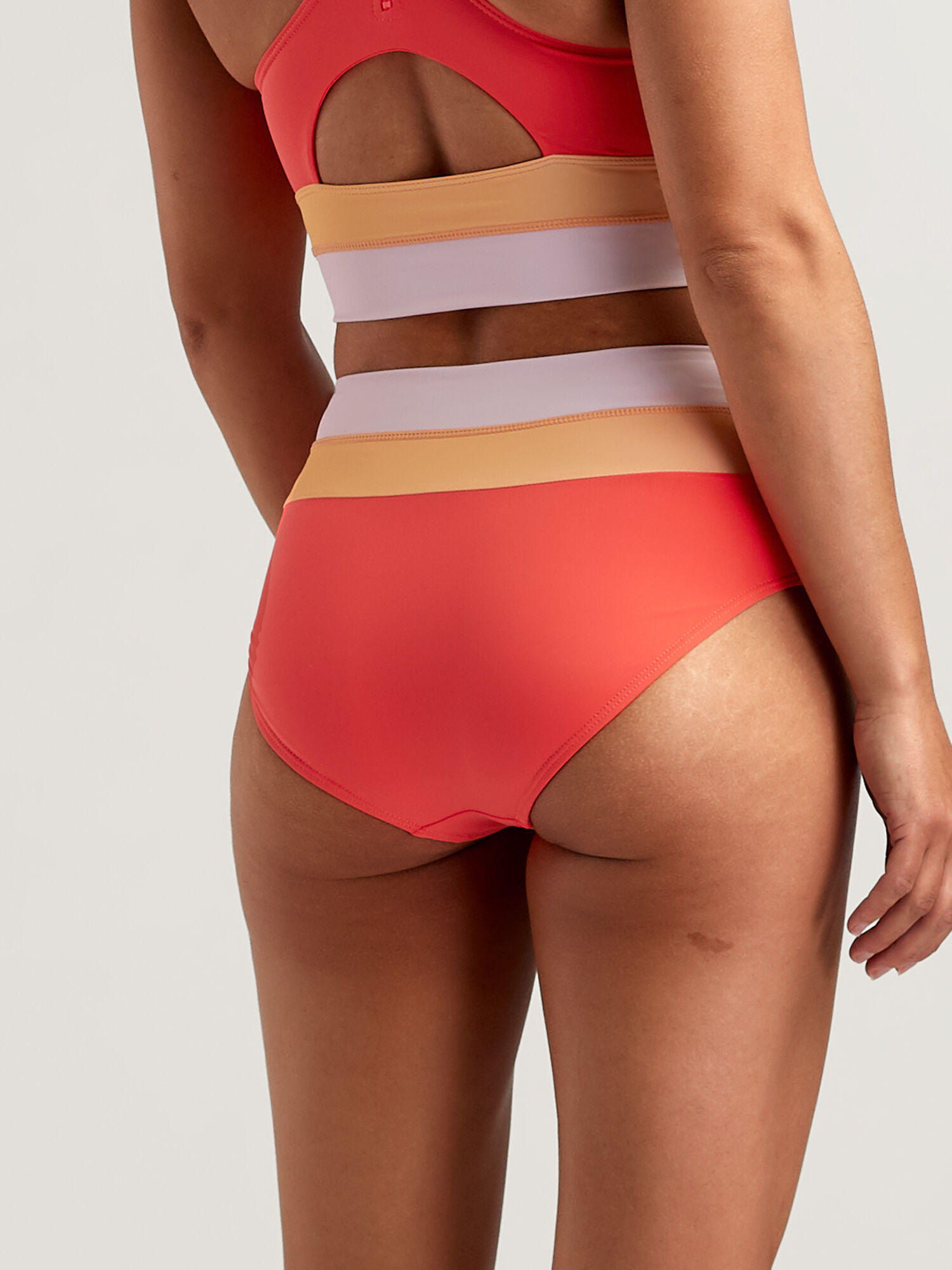 Colorblock Bikini Bottom, , original