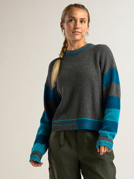 Big Sur Crew Neck Sweater &ndash; Women&rsquo;s Merino Blend Pullover
