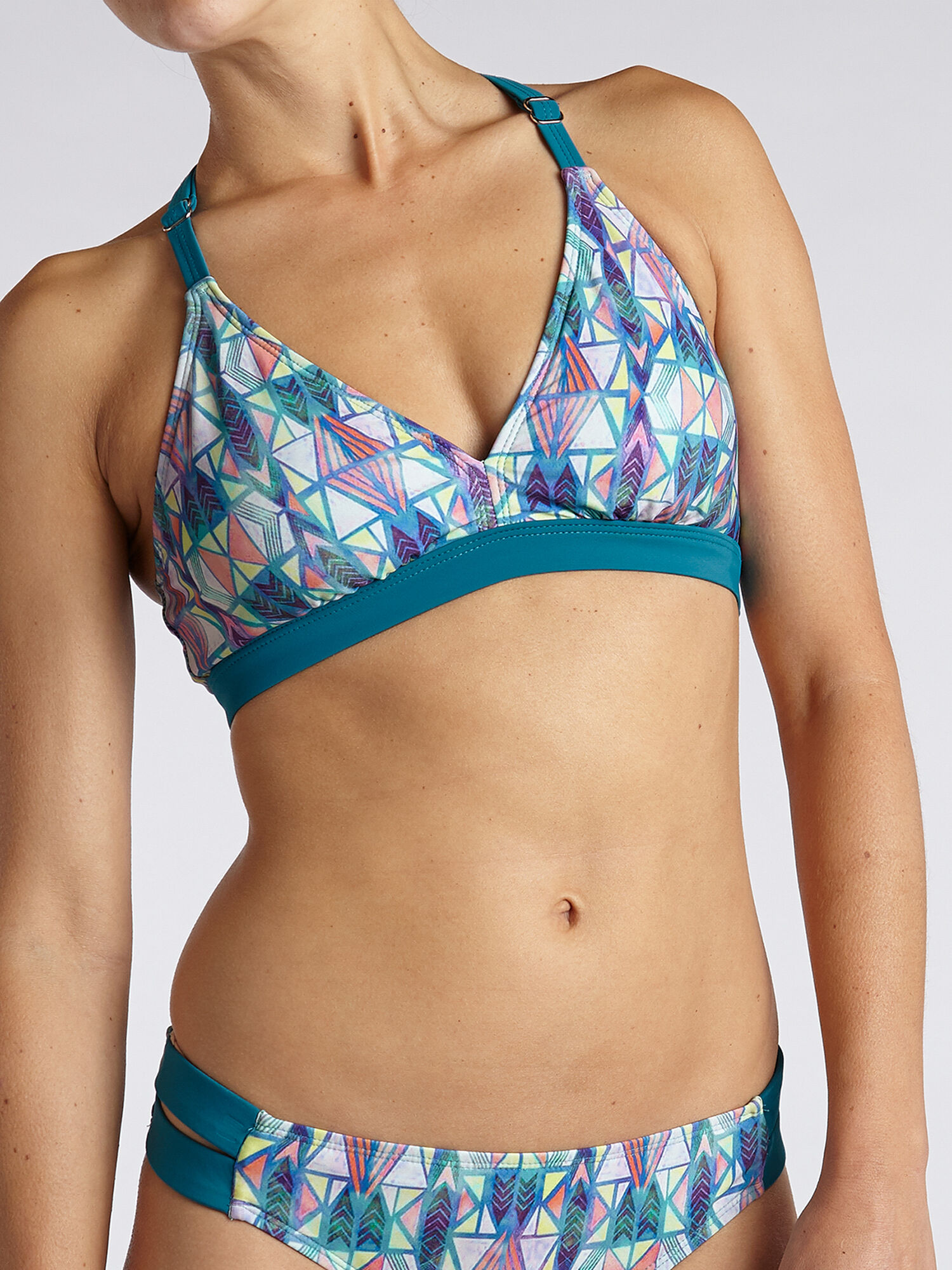 Rip Tide Bikini Top - Stained Glass, , original