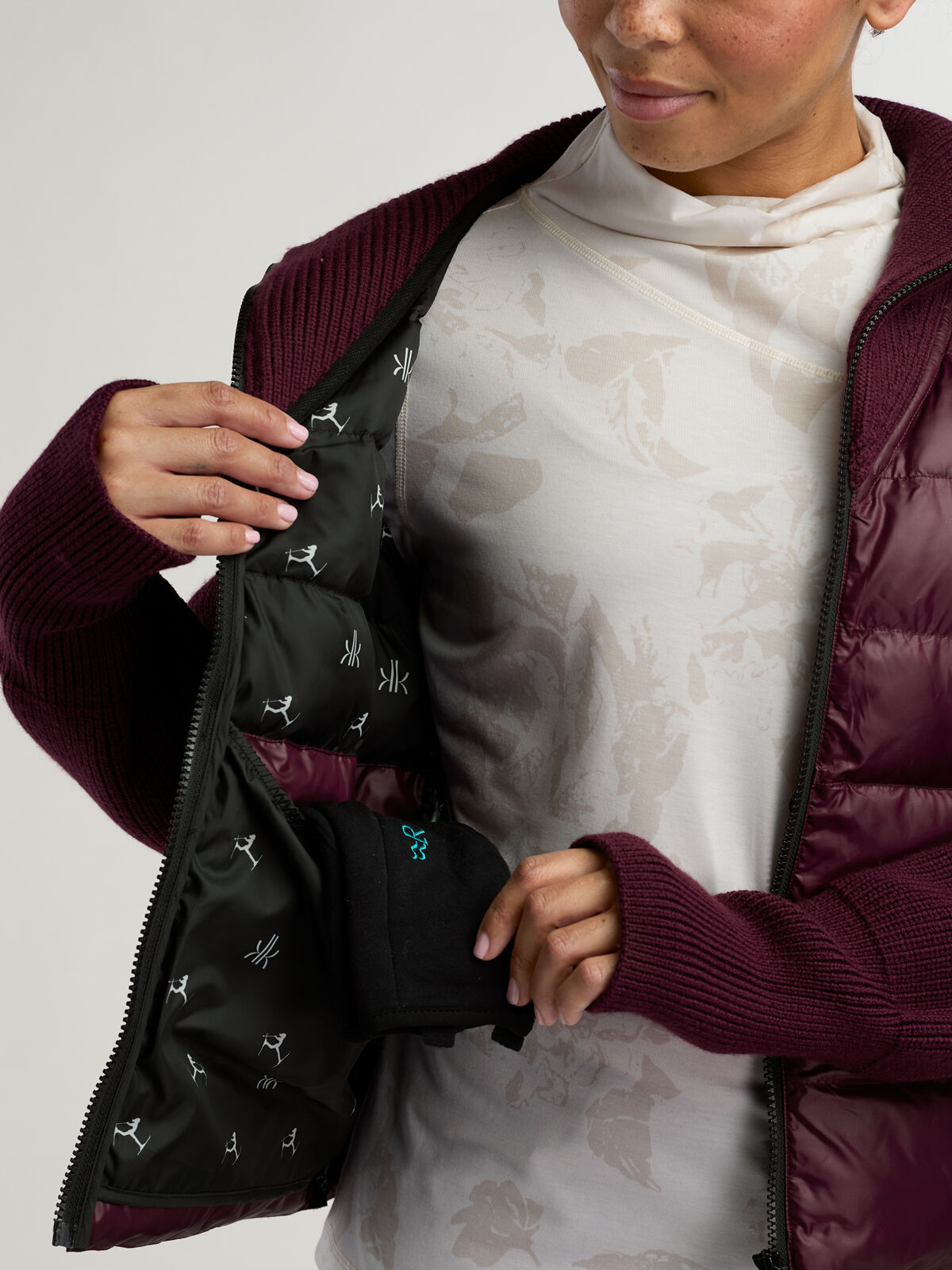 Women's Krimson Klover Insulated Sweater Jacket Brooklyn | Title Nine