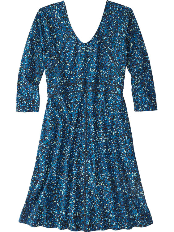 Dream 3/4 Sleeve Dress - Sea Glass, , original