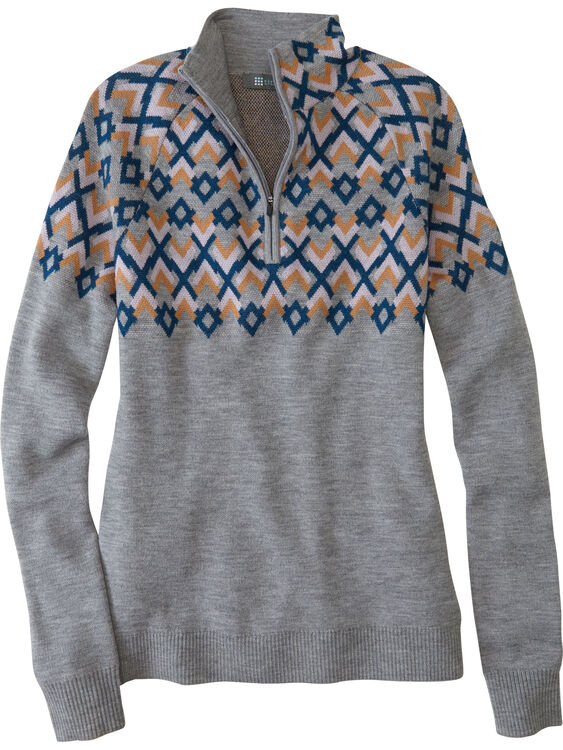Quarter Zip Sweater Women's Lift Title Nine