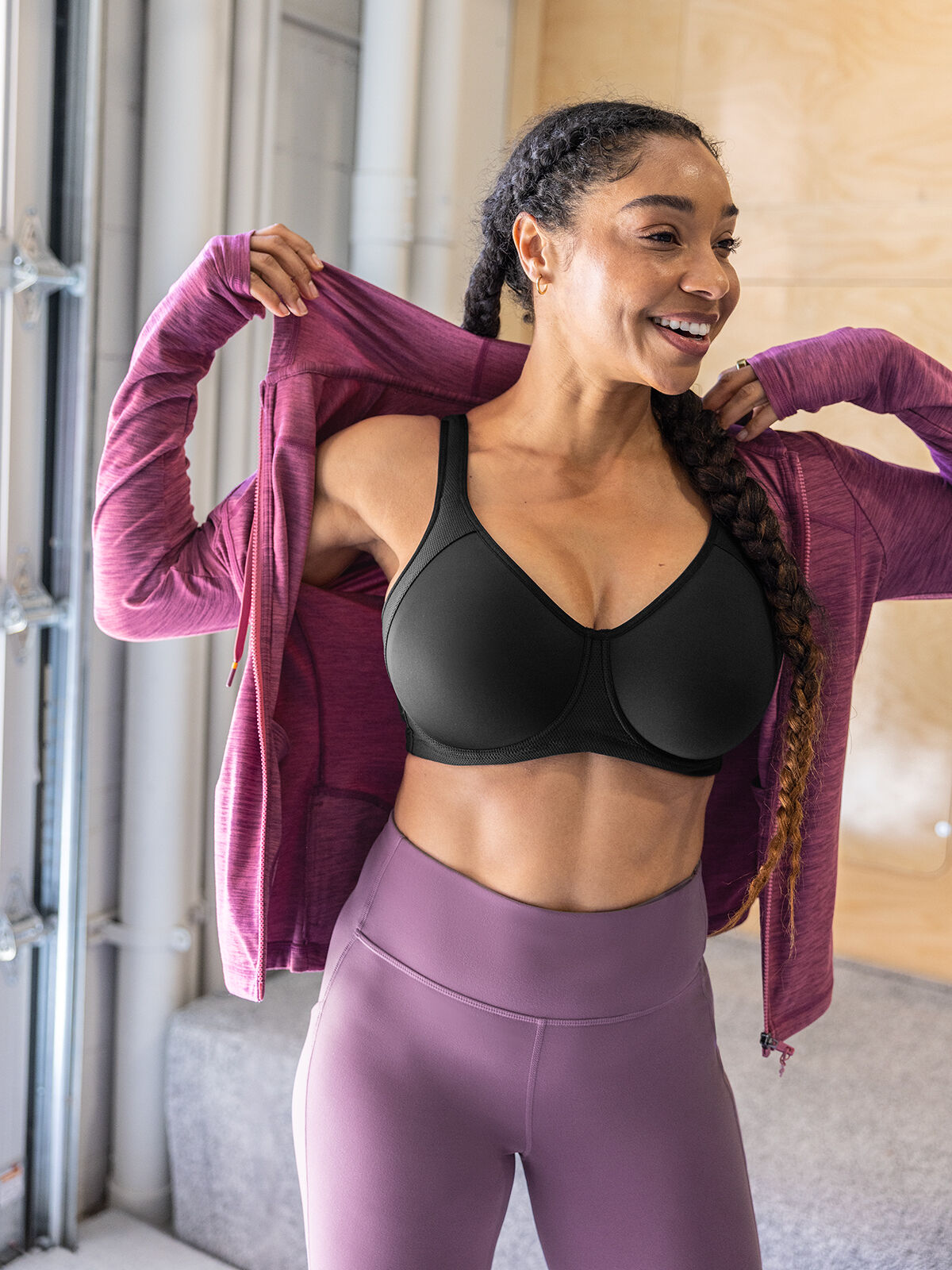 Underwire Sports Bra - High Impact | Title Nine
