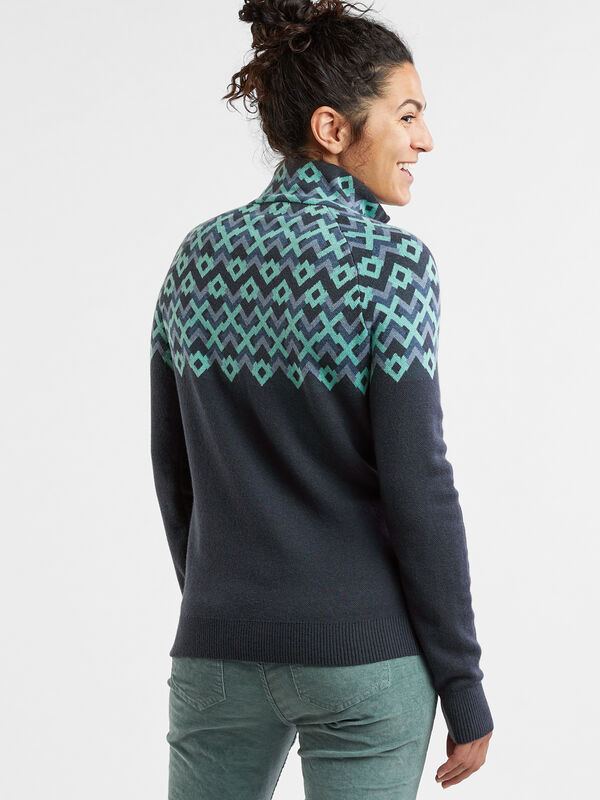 Super Power 1/4 Zip Sweater - Argyle Geo, , original