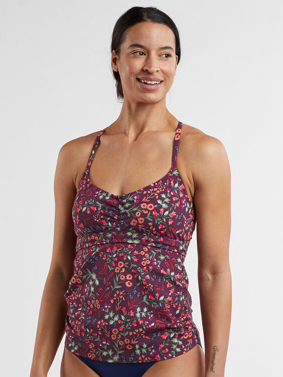 Tidal Rave Underwire Tankini Top - Floral Frenzy, , original