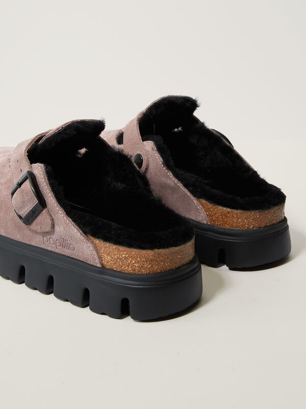Boston Chunky Shearling Clogs, , original