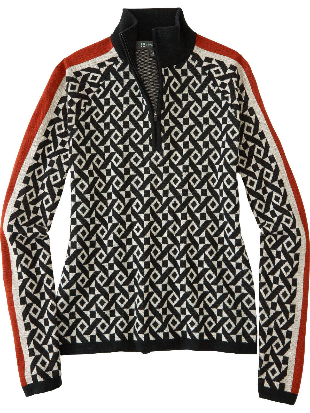 Women's Quarter Zip Sweater: Super Power