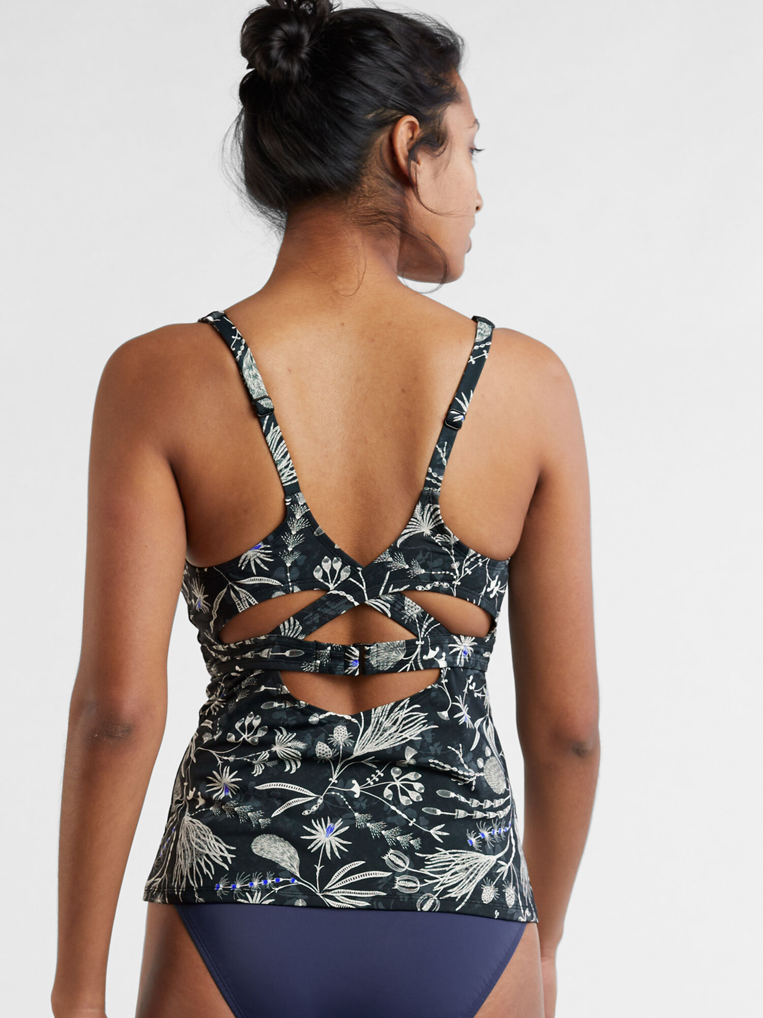 Phenom Hidden Underwire Tankini Top - Papyrus, , original