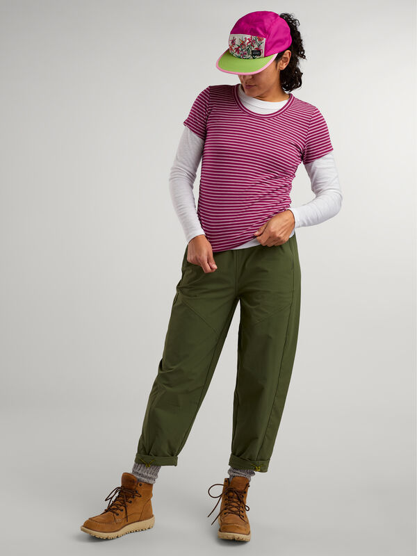 Women's Moisture Wicking Tee Shirt: Bluff