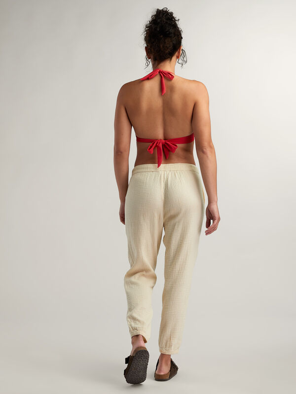 Calista Double Gauze Pants, , original
