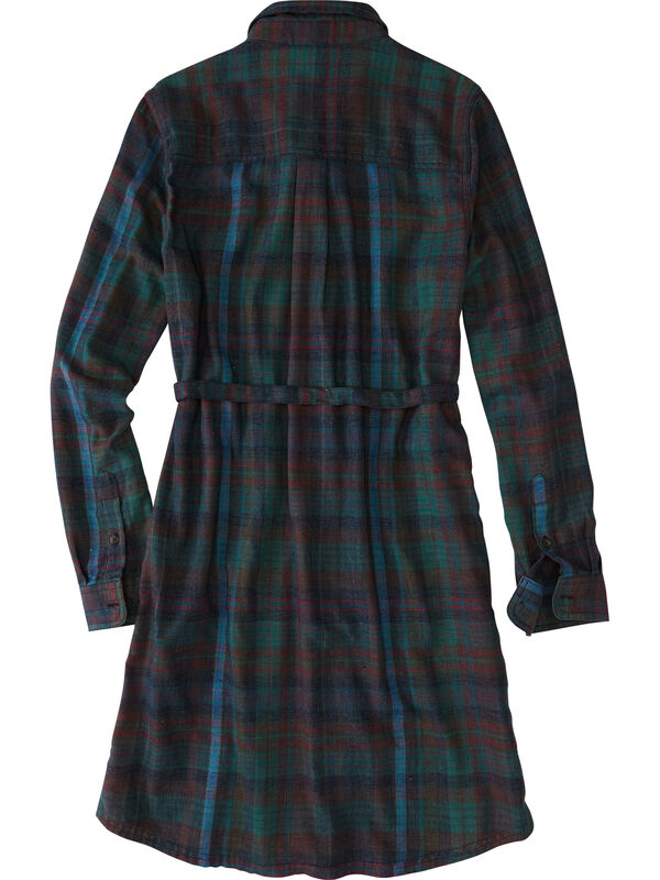 Plaiditude Flannel Shirt Dress, , original