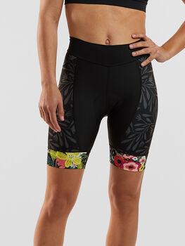 Ride Relentless Cycling Shorts - Night Garden