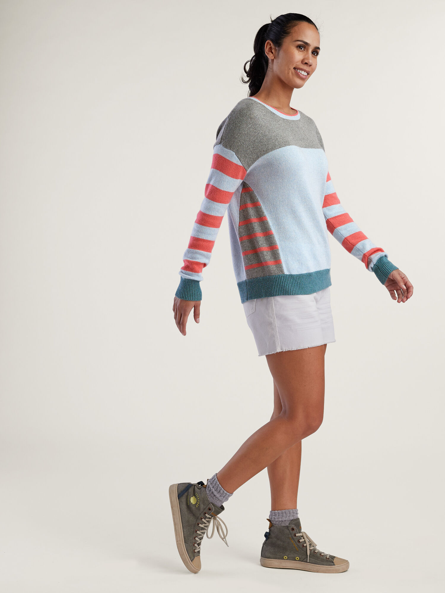 A La Mode Crew Neck Sweater, , original