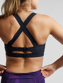 Women's Front Close Builtup Sports Zipper Bra Seamless High Impact