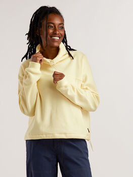 Deso Supply Co. Women’s Cowl Neck Fleece Pullover