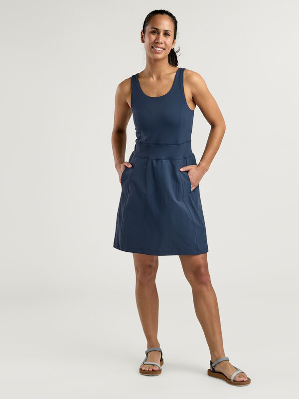 Limitless Dress &ndash; Built-In Bra Performance Travel Dress