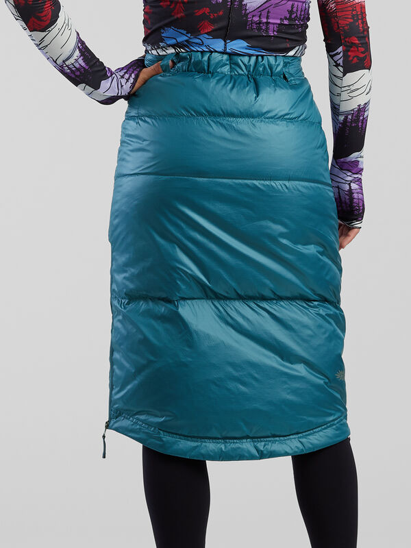 Bun Warmer Quilted Long Skirt, , original