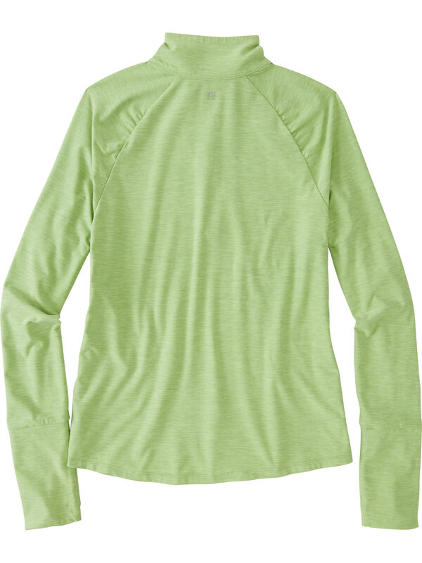 Grace Raglan 1/4 Zip Long Sleeve Top, , original