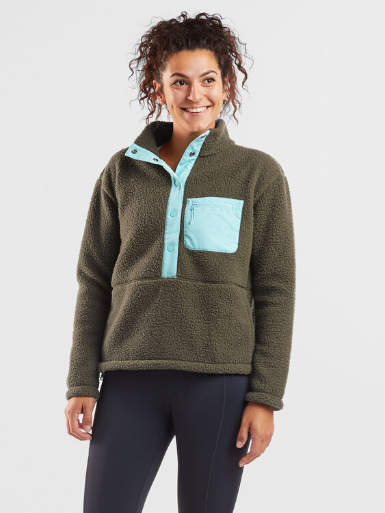 Women's Fleece Pullover: Annapurna Snap Up