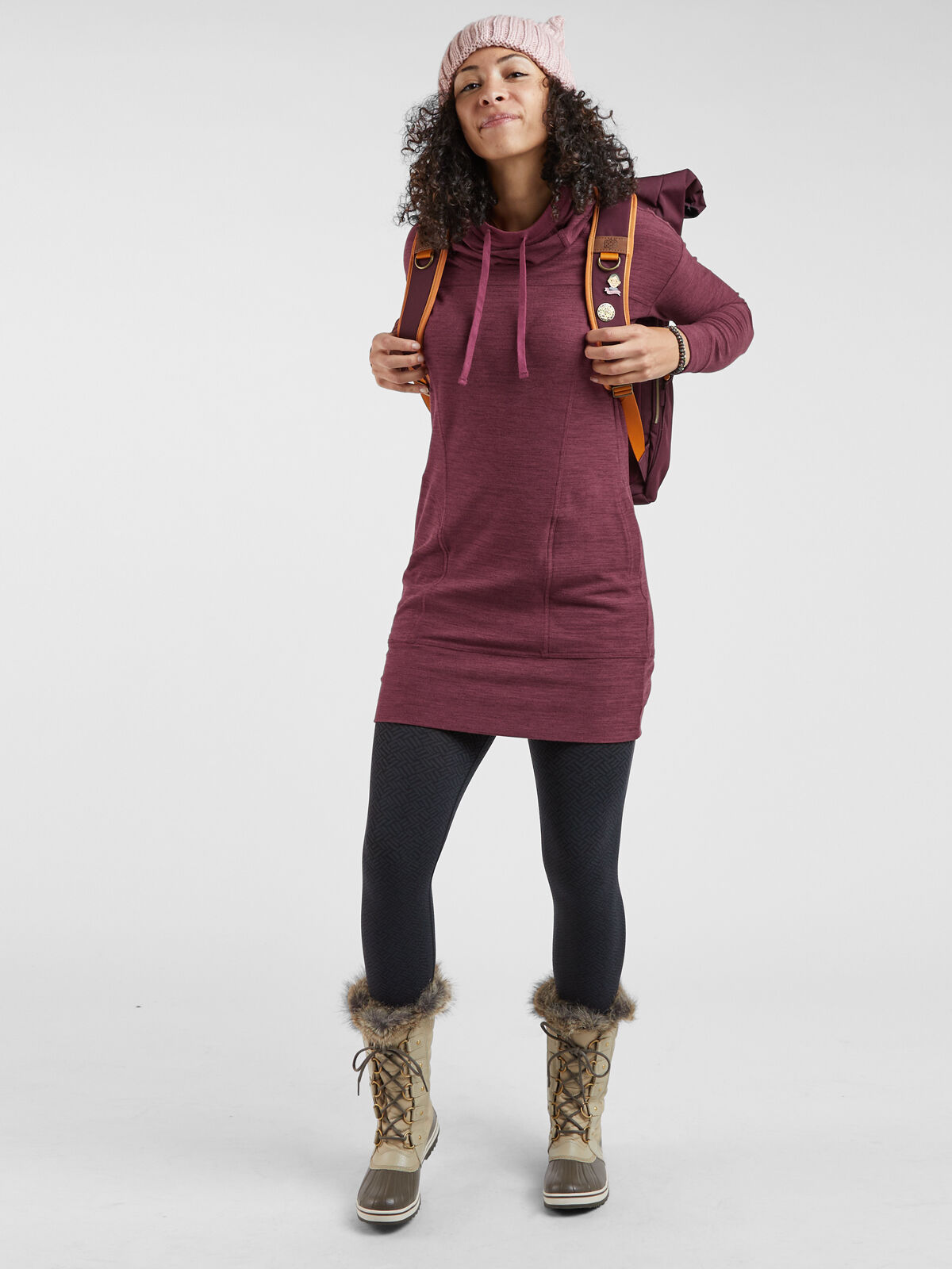 Intermosso outlet hooded dress