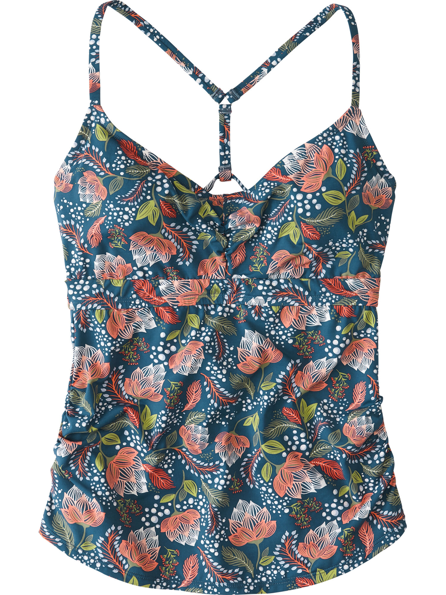Tidal Rave Underwire Tankini Top - Keukenhof, , original