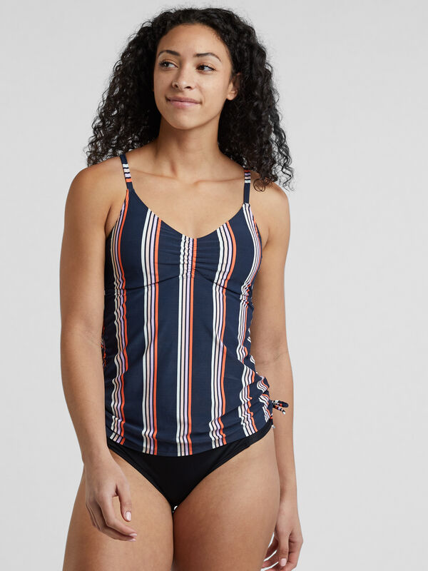 Capitola Underwire Tankini Top - Ravine, , model