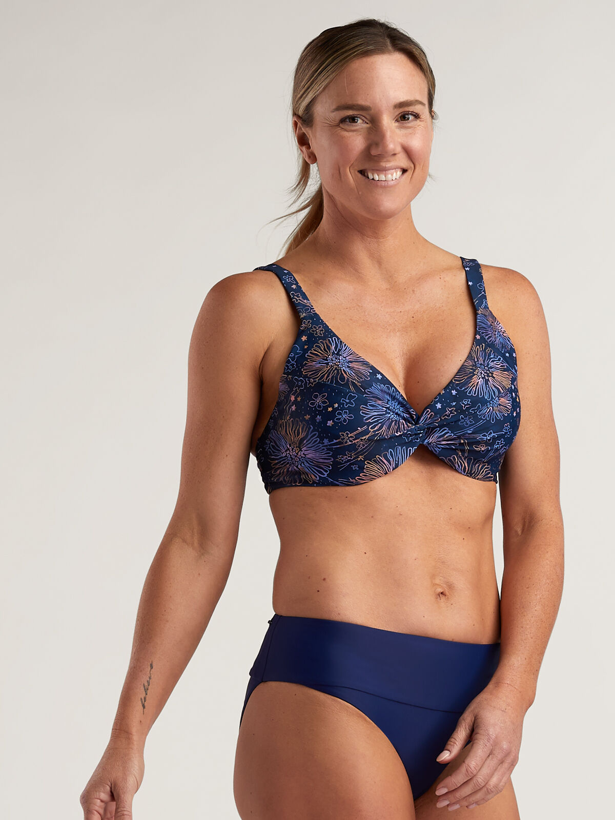 underwire sport bikini top