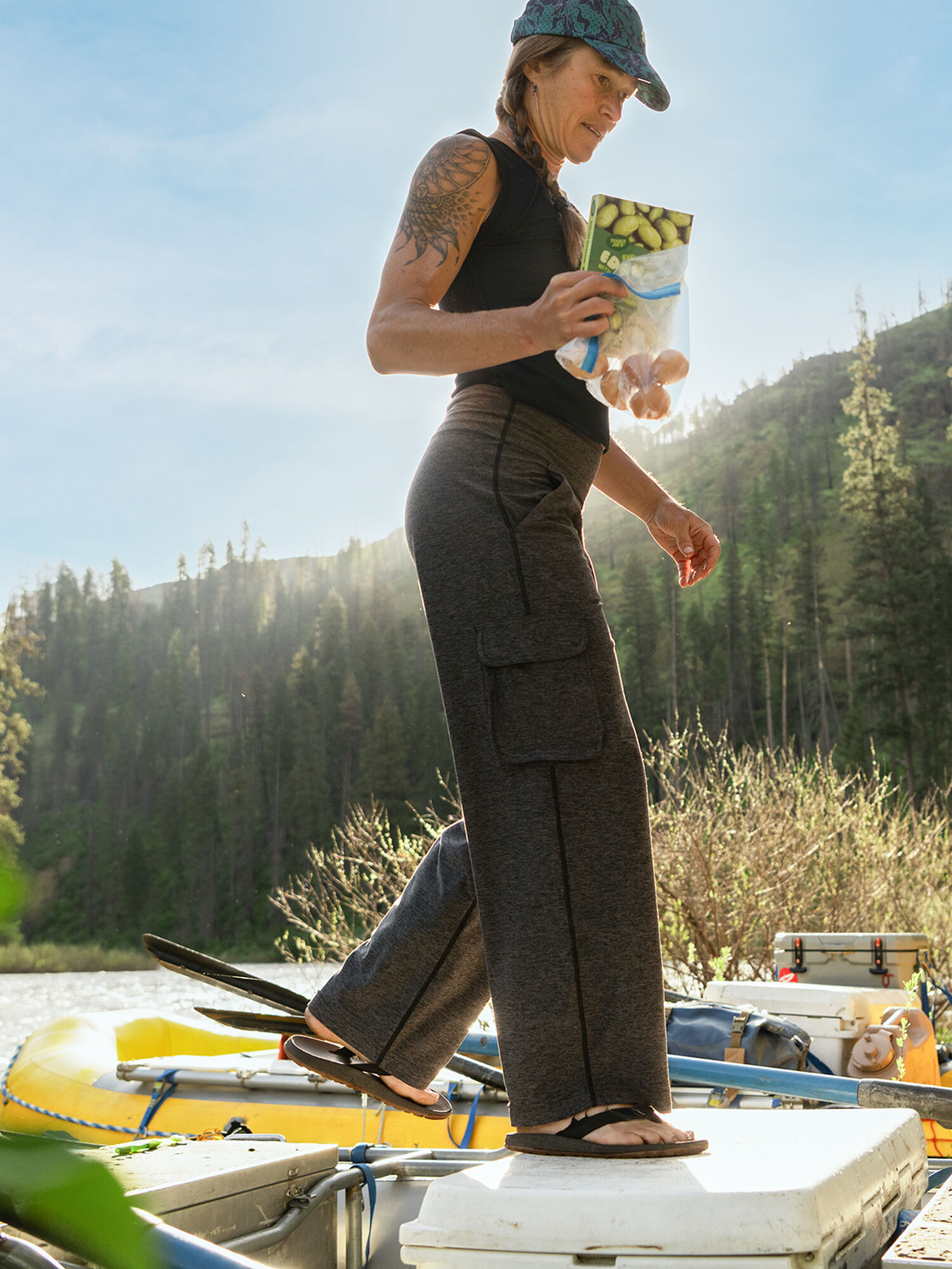 Basecamp Wide Leg Pants, , model