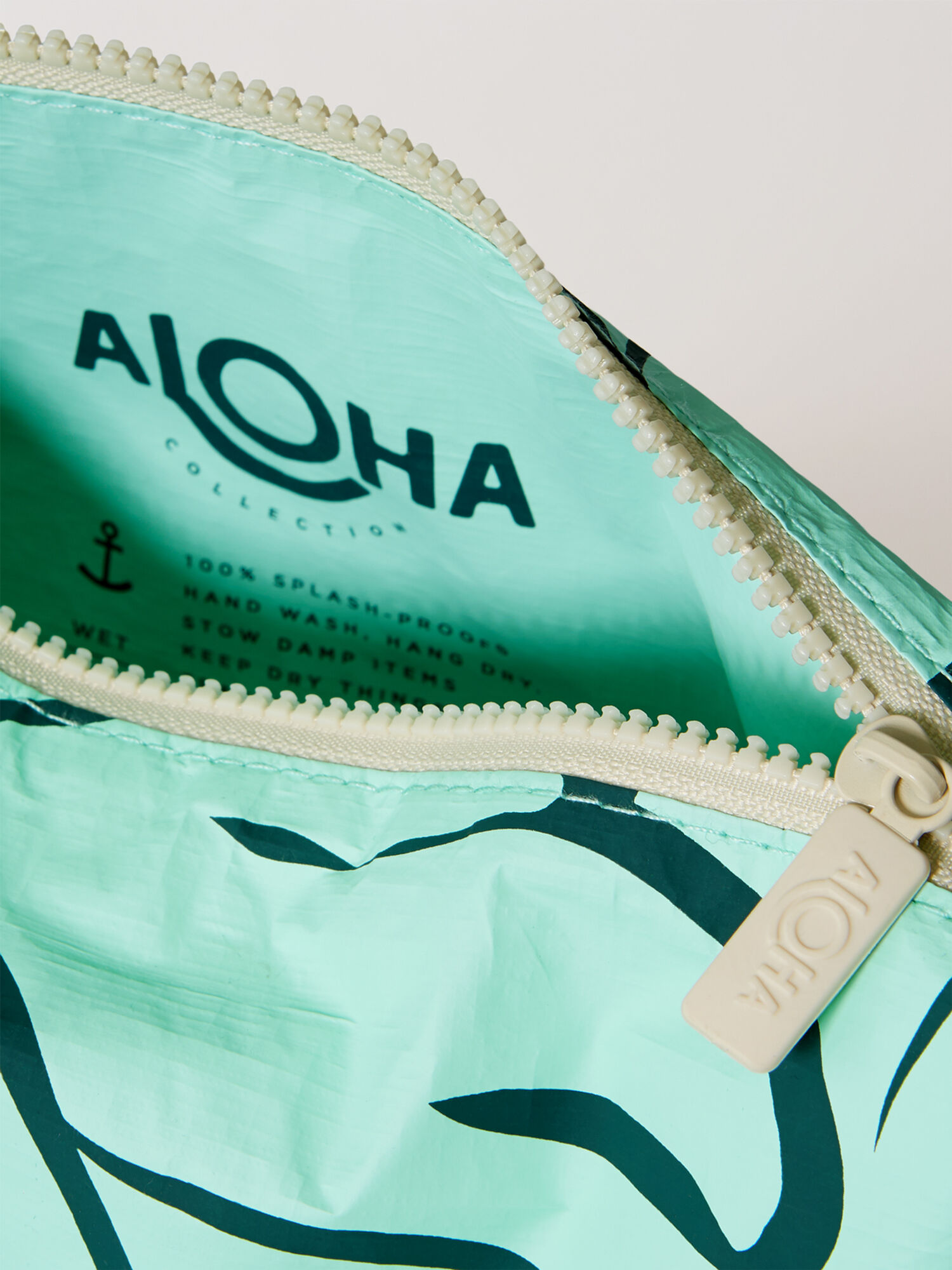 Aloha Mid Zipper Pouch, , original